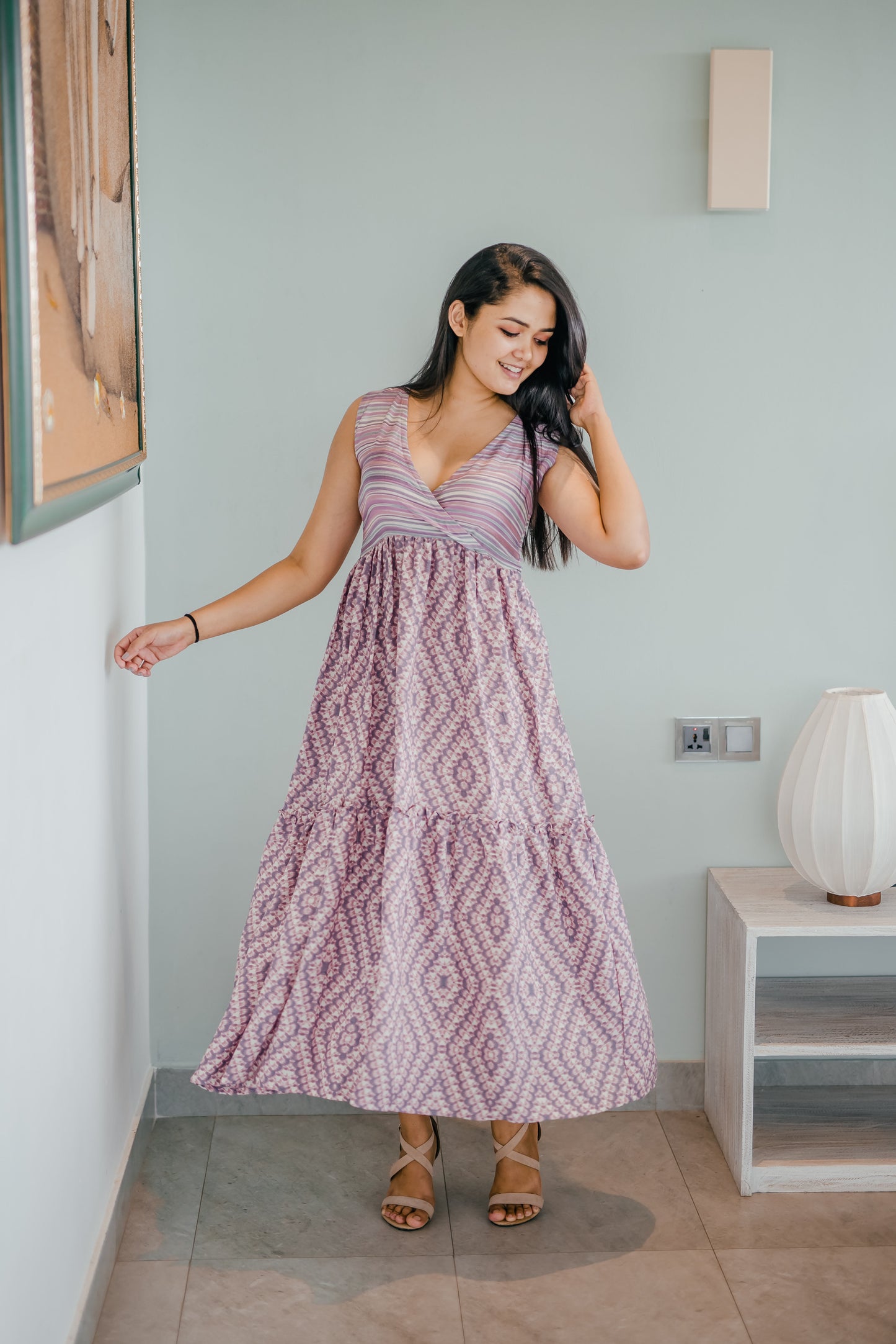 Comfy Sleeveless Maxi Dress