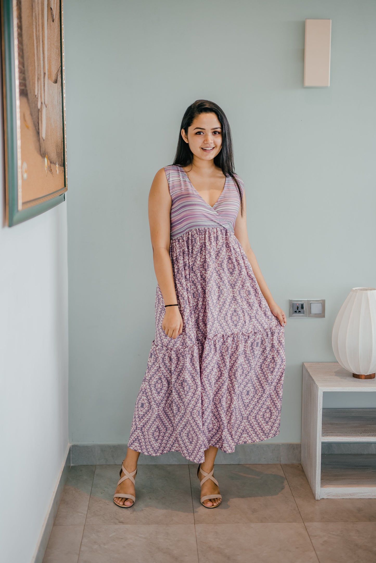 Comfy Sleeveless Maxi Dress