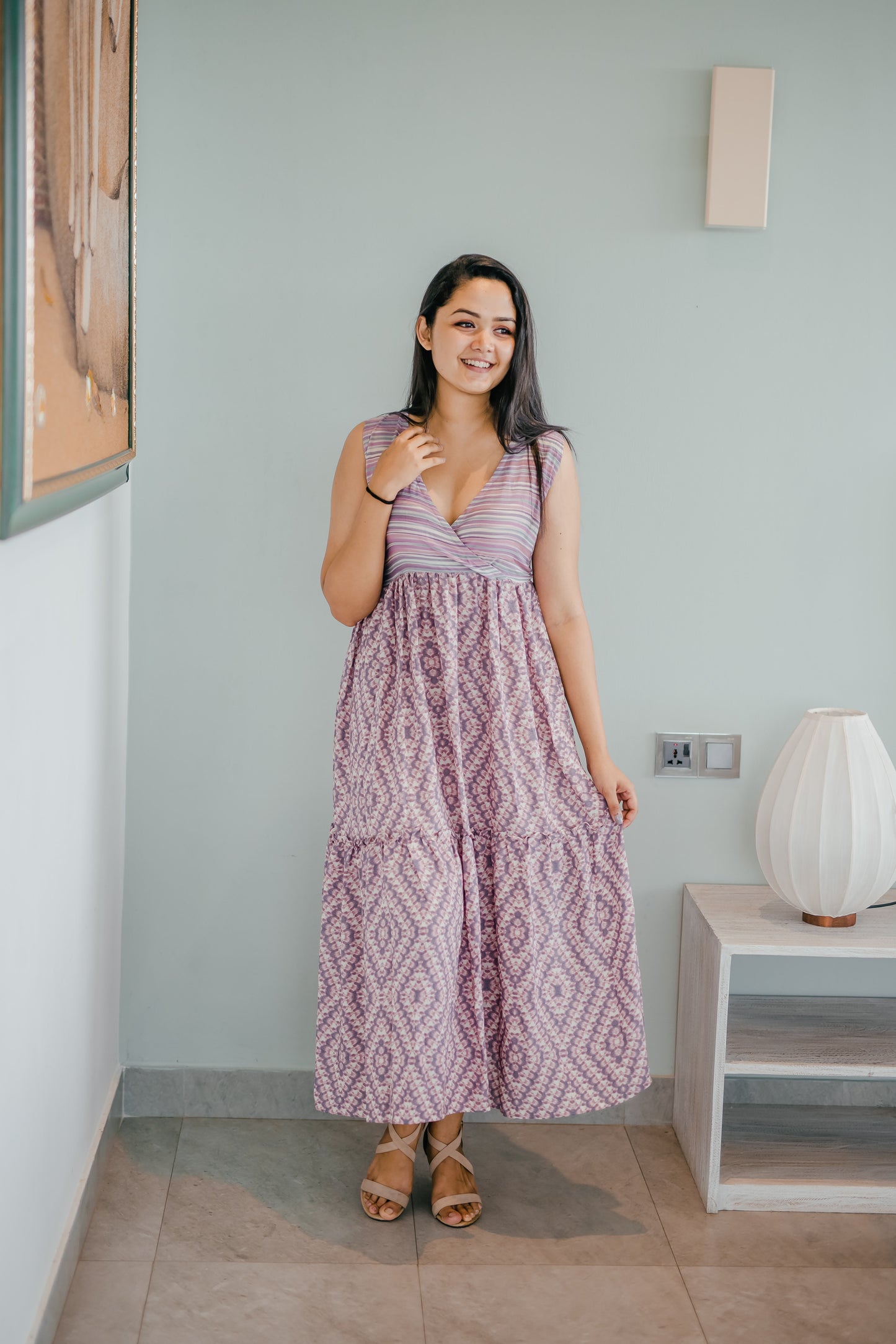 Comfy Sleeveless Maxi Dress
