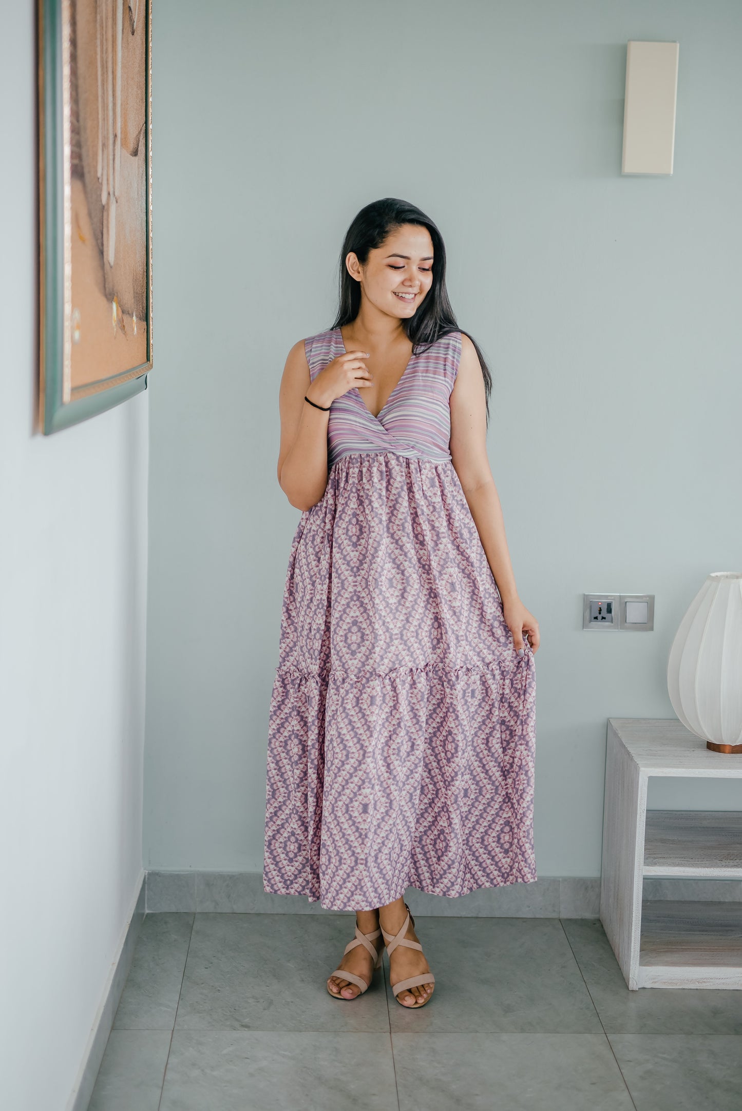 Comfy Sleeveless Maxi Dress