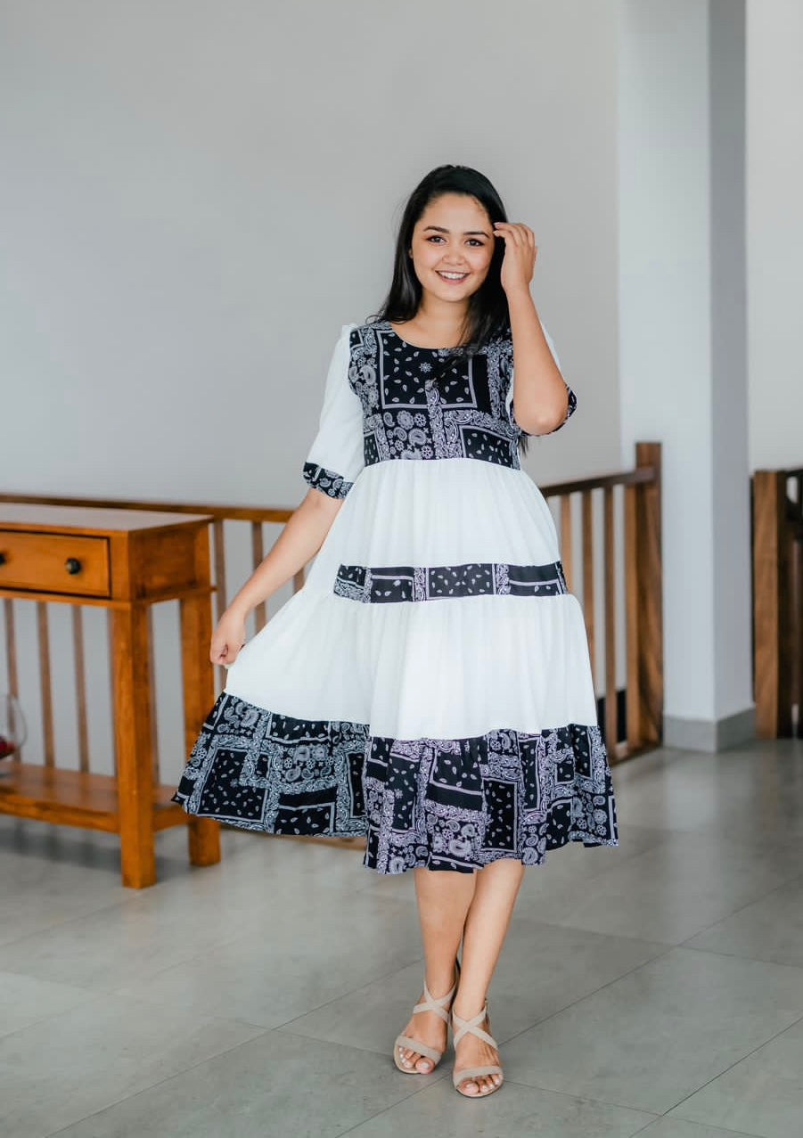 Bohemian Striped Dress