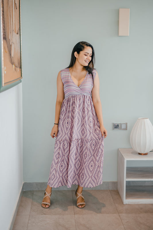 Comfy Sleeveless Maxi Dress