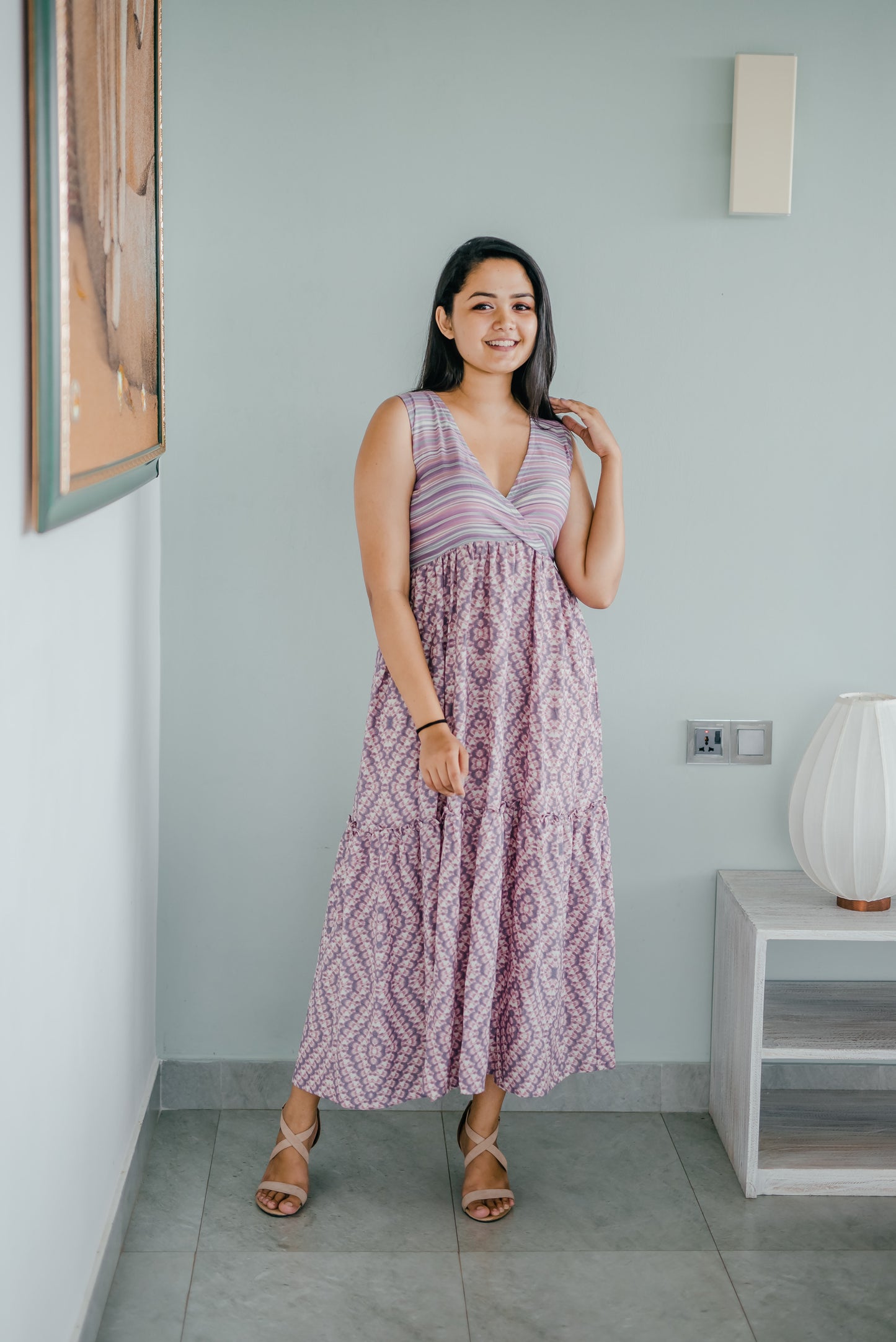 Comfy Sleeveless Maxi Dress