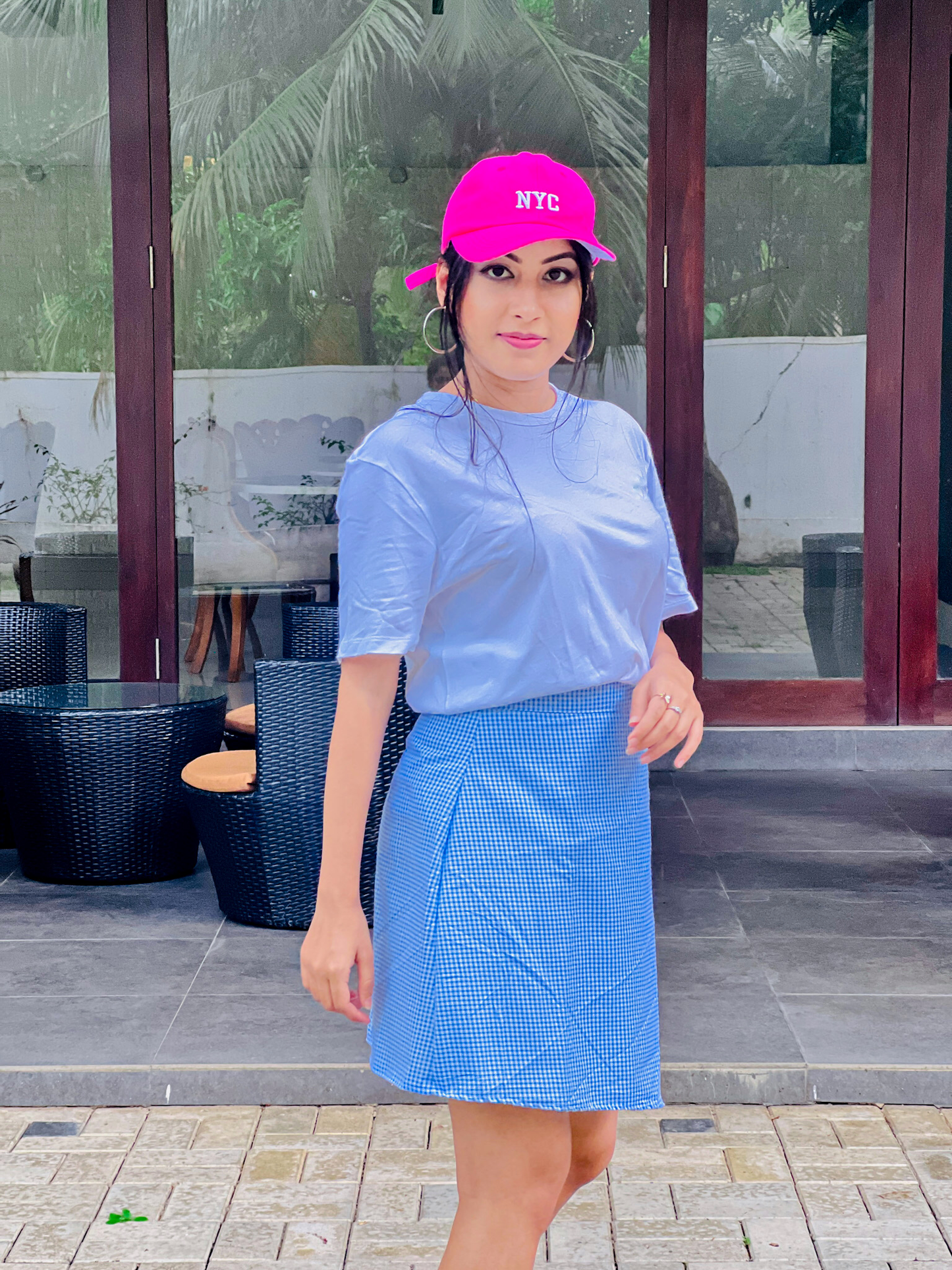 Mini Front Wrap Skirt