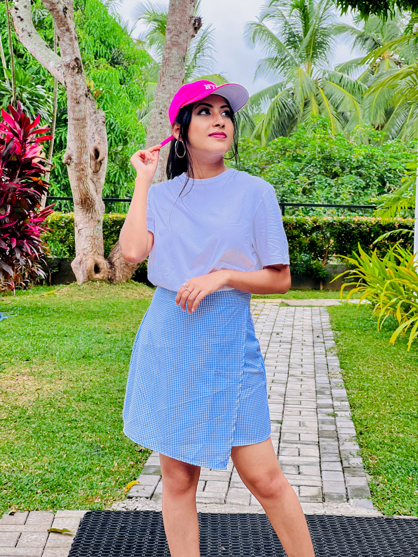 Mini Front Wrap Skirt