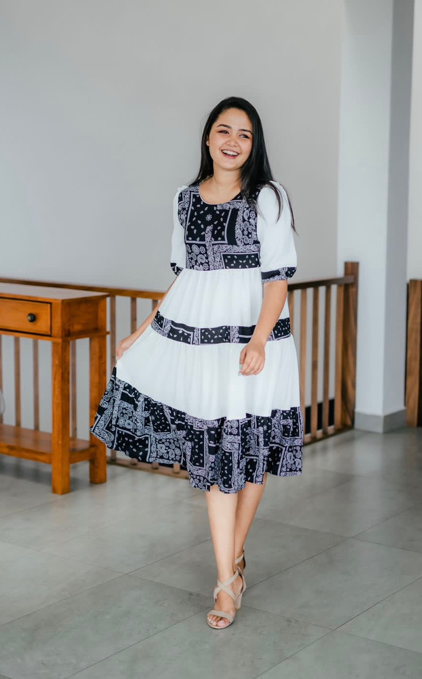 Bohemian Striped Dress