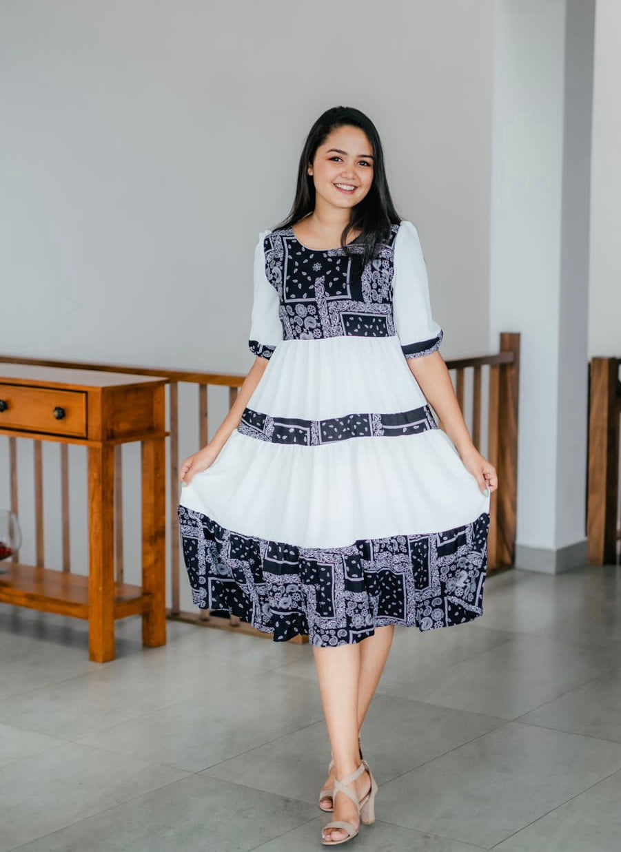 Bohemian Striped Dress