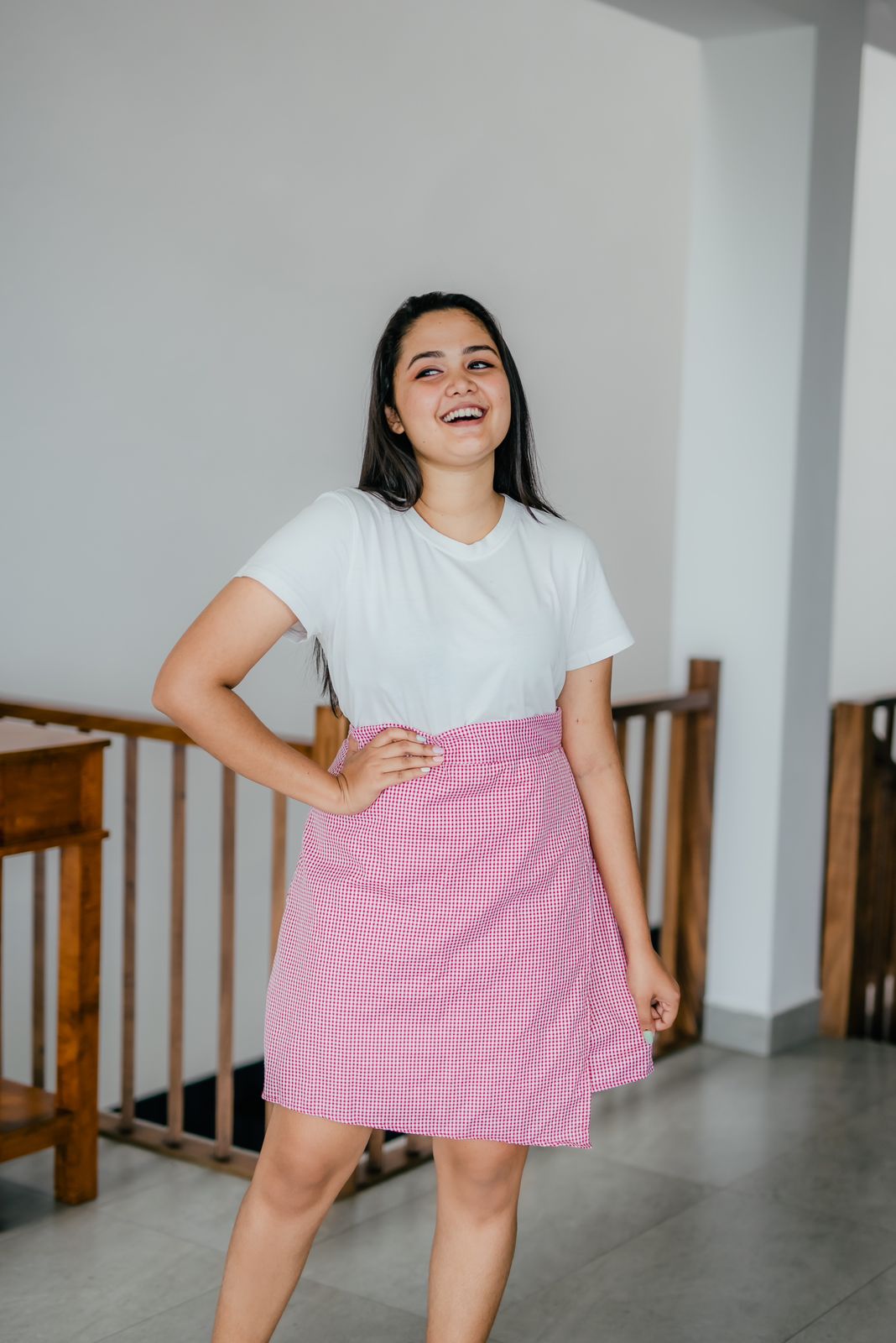 Front Wraparound Skirt