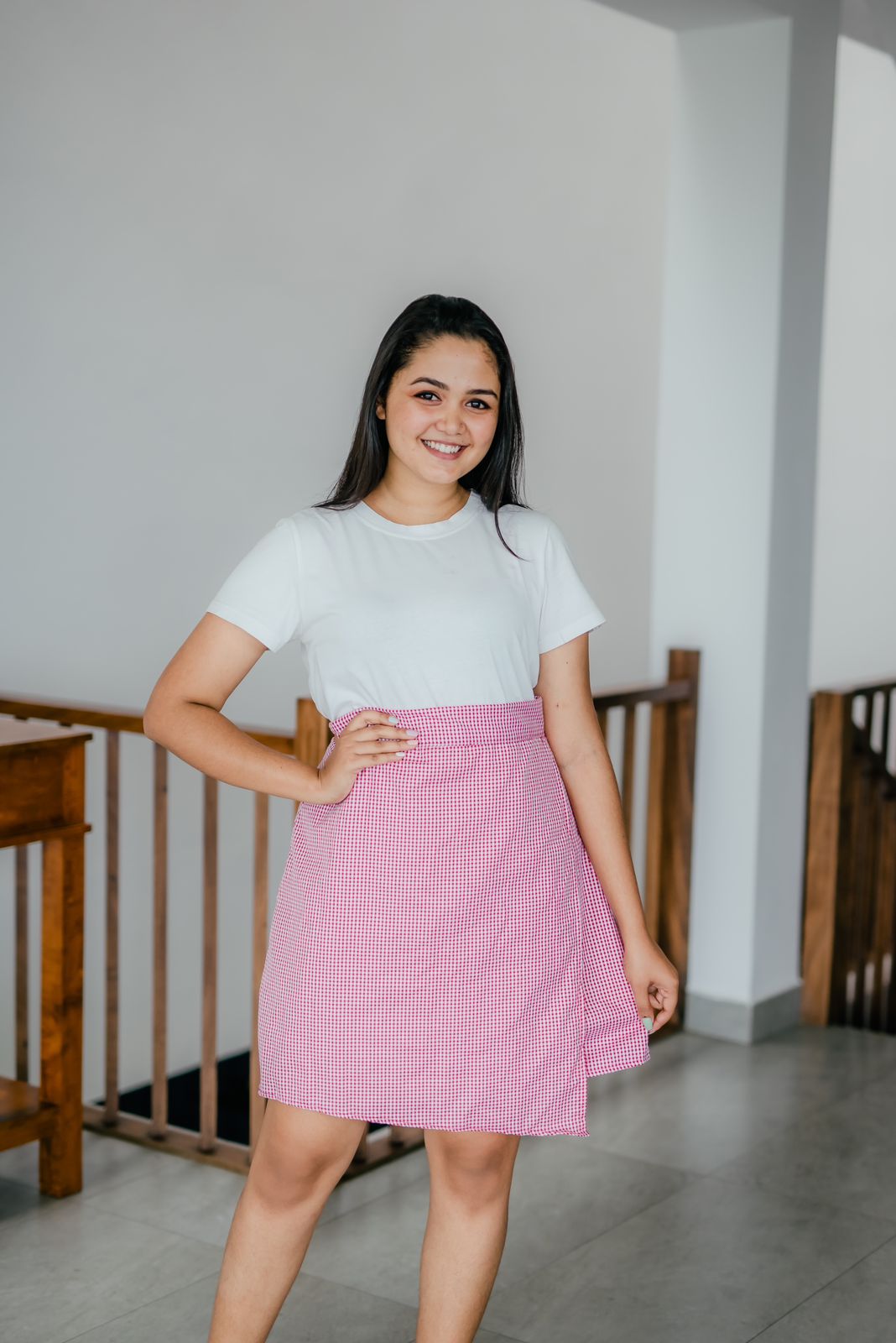 Front Wraparound Skirt