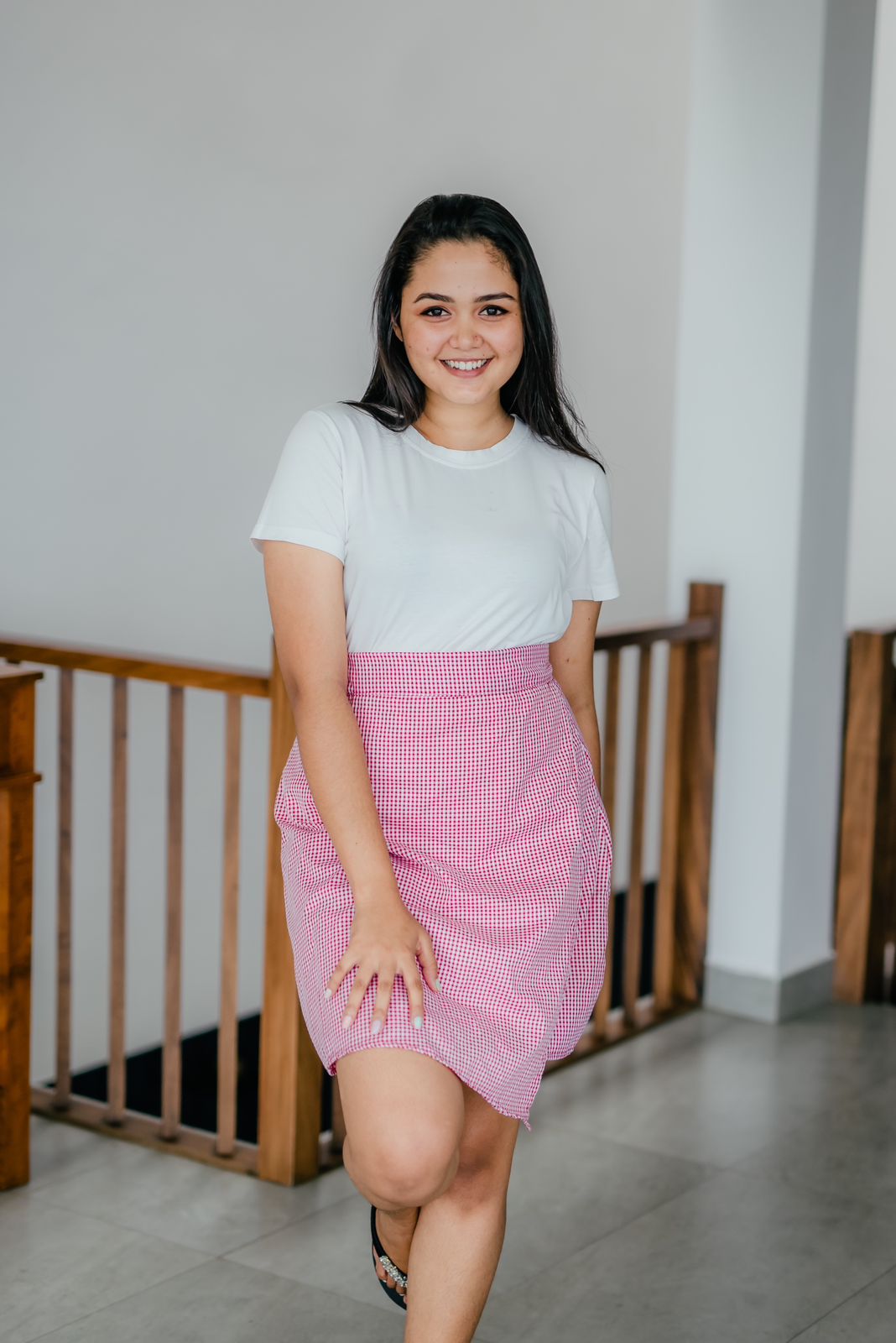 Front Wraparound Skirt